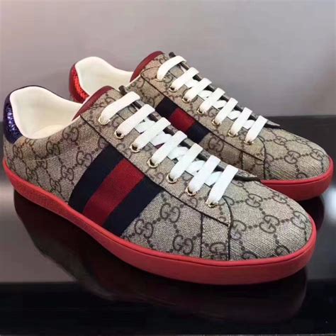 tênis gucci original masculino|zapato gucci rojo.